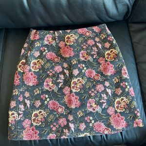 Floral Ann Taylor Loft Skirt